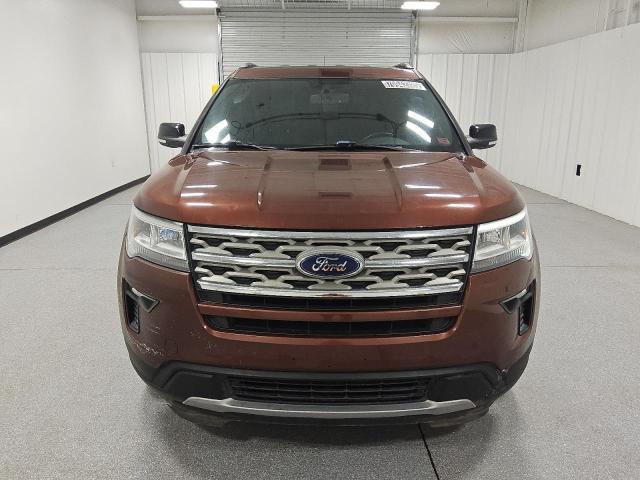 1FM5K8D88JGC06959 - 2018 FORD EXPLORER XLT 勃艮第红 照片 5