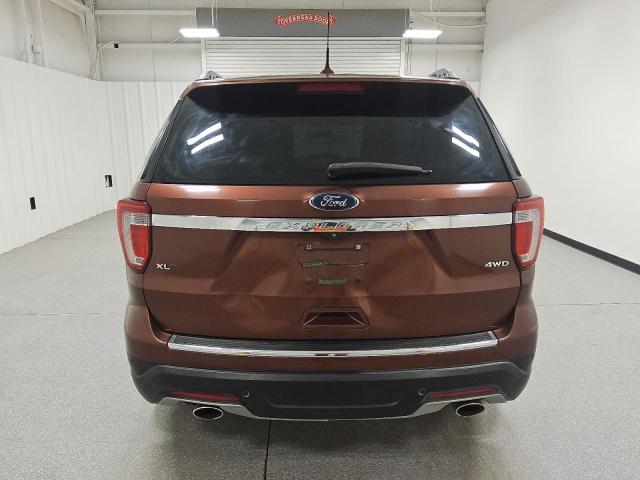 1FM5K8D88JGC06959 - 2018 FORD EXPLORER XLT 勃艮第红 照片 6