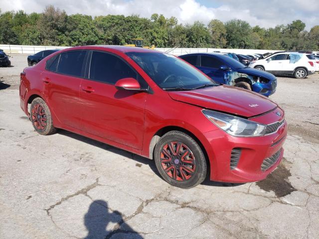 3KPA24AB6JE136745 - 2018 KIA RIO LX RED photo 4