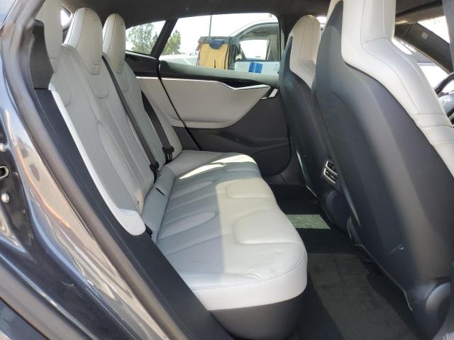 5YJSA1E20FF111891 - 2015 TESLA MODEL S GRAY photo 10