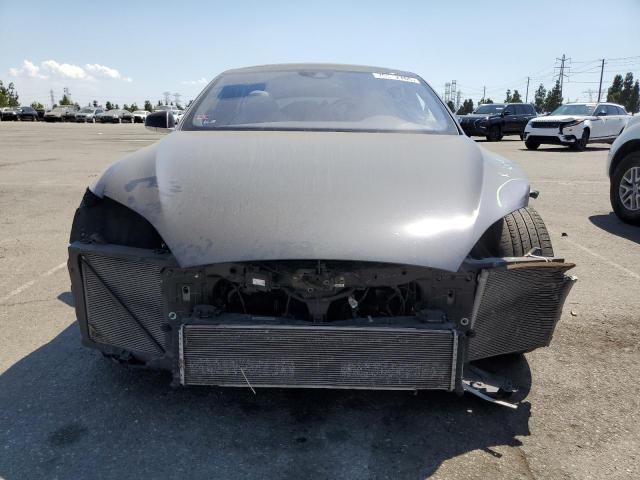 5YJSA1E20FF111891 - 2015 TESLA MODEL S GRAY photo 5