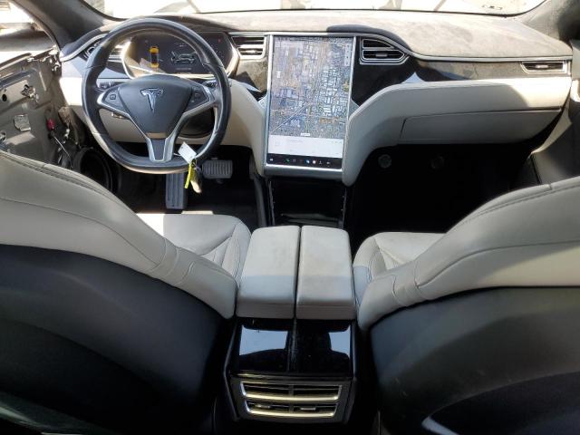 5YJSA1E20FF111891 - 2015 TESLA MODEL S GRAY photo 8