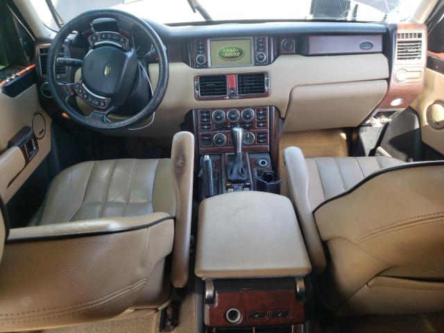 SALME11485A195768 - 2005 LAND ROVER RANGE ROVE HSE BLACK photo 8