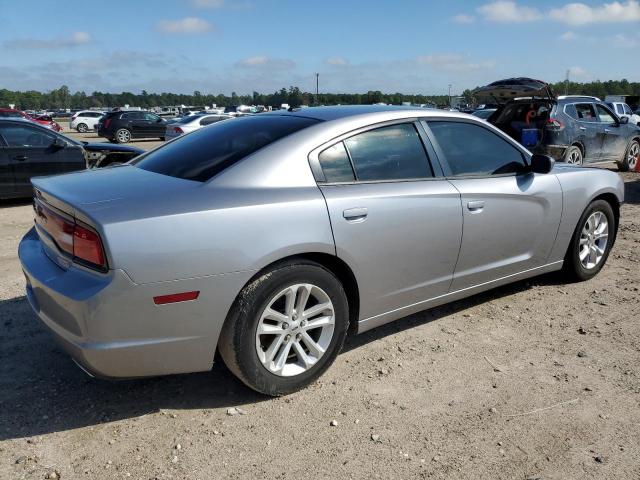 2C3CDXBG7EH369756 - 2014 DODGE CHARGER SE SILVER photo 3