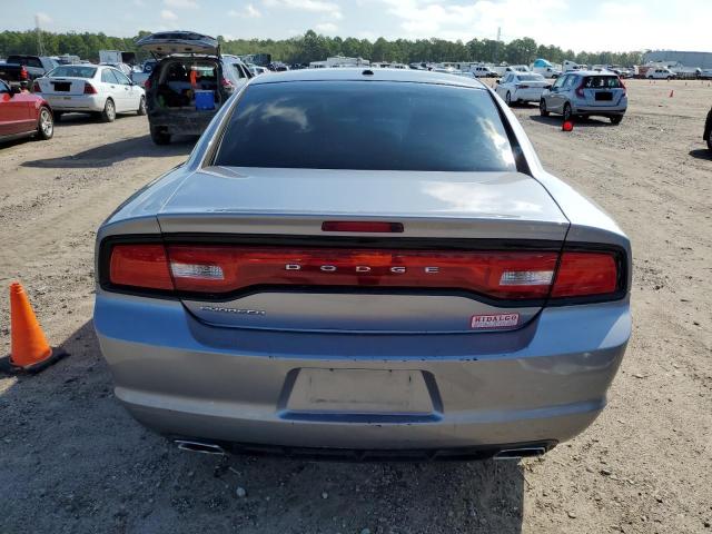 2C3CDXBG7EH369756 - 2014 DODGE CHARGER SE SILVER photo 6