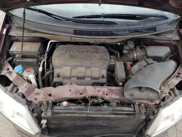5FNRL5H68DB065268 - 2013 HONDA ODYSSEY EXL MAROON photo 11