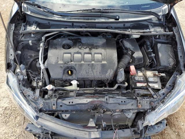 2T1BURHE6KC208829 - 2019 TOYOTA COROLLA L Noir photo 11