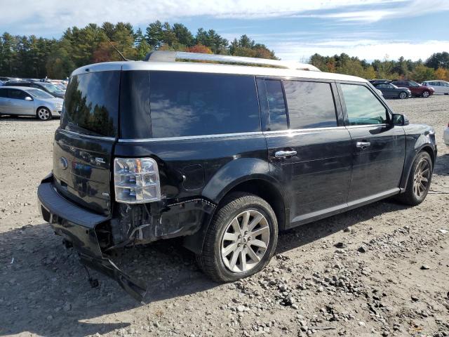 2FMEK62C39BA17957 - 2009 FORD FLEX SEL BLACK photo 3