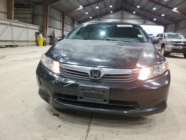 JHMFB2F55CS003681 - 2012 HONDA CIVIC LX BLACK photo 5