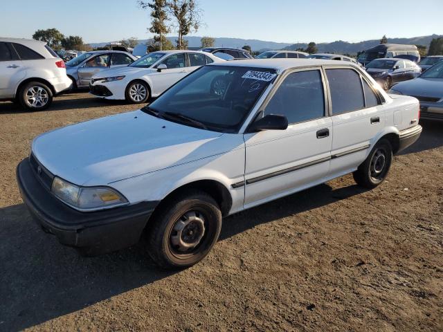 1NXAE94A9MZ198522 - 1991 TOYOTA COROLLA DLX WHITE photo 1