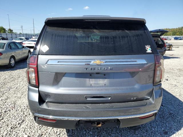 1GNSKNKD9MR142985 - 2021 CHEVROLET TAHOE K1500 LT GRAY photo 6