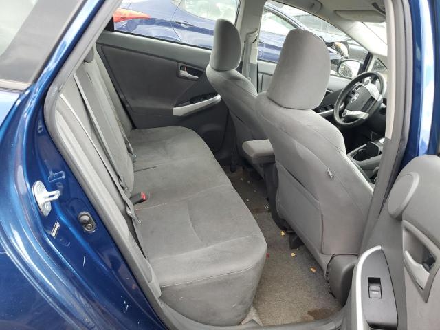 JTDKN3DUXA0047613 - 2010 TOYOTA PRIUS BLUE photo 10