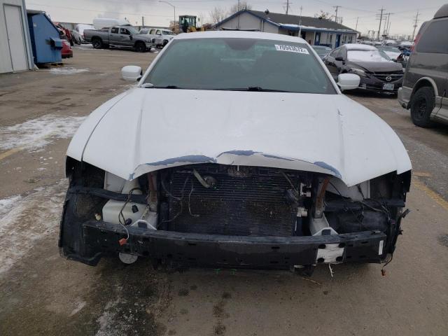 2C3CDXHG4EH254457 - 2014 DODGE CHARGER SXT WHITE photo 5