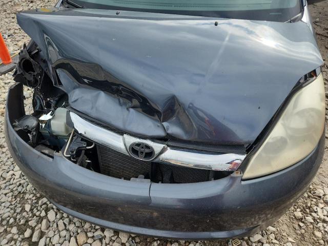 5TDBK22C59S025170 - 2009 TOYOTA SIENNA XLE ნაცრისფერი ფოტო 12
