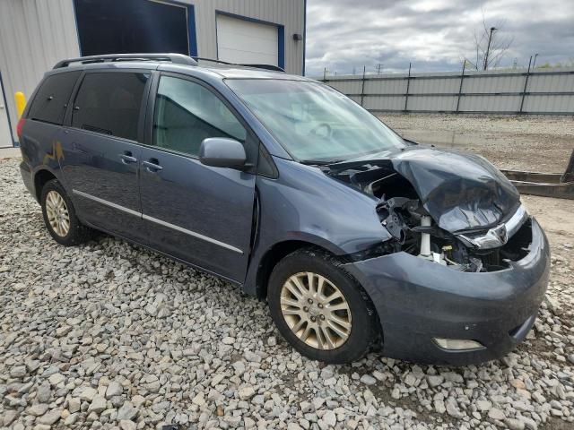 5TDBK22C59S025170 - 2009 TOYOTA SIENNA XLE ნაცრისფერი ფოტო 4