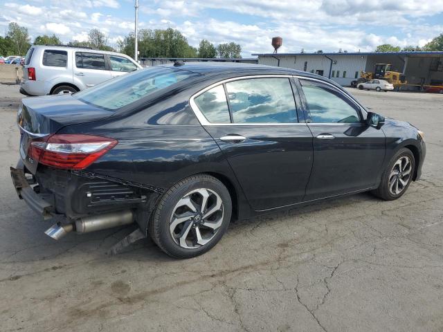 1HGCR3F86GA034595 - 2016 HONDA ACCORD EXL BLACK photo 3