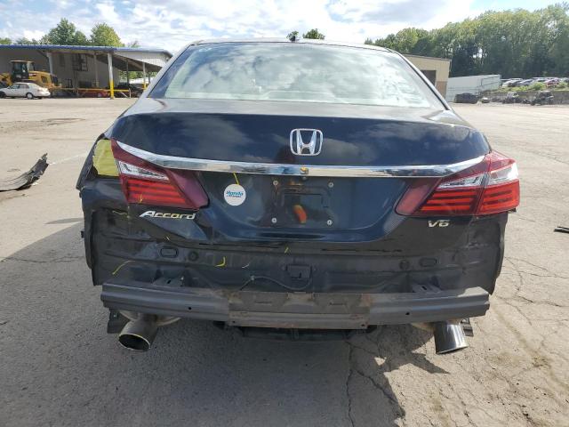 1HGCR3F86GA034595 - 2016 HONDA ACCORD EXL BLACK photo 6
