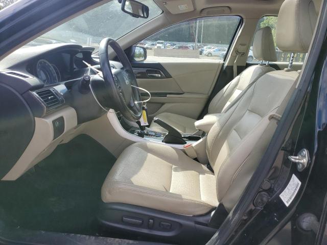 1HGCR3F86GA034595 - 2016 HONDA ACCORD EXL BLACK photo 7