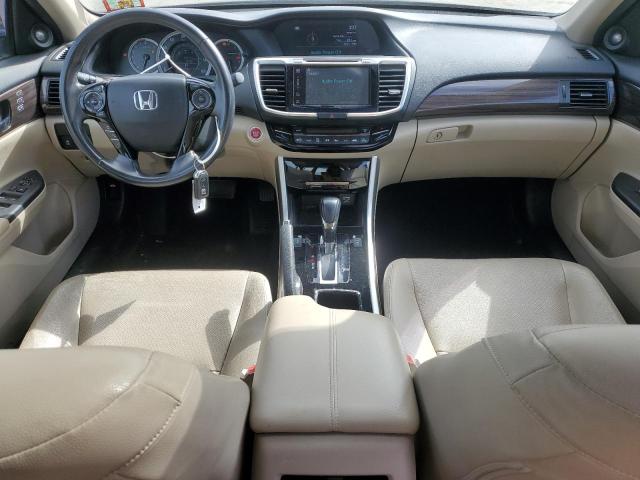 1HGCR3F86GA034595 - 2016 HONDA ACCORD EXL BLACK photo 8