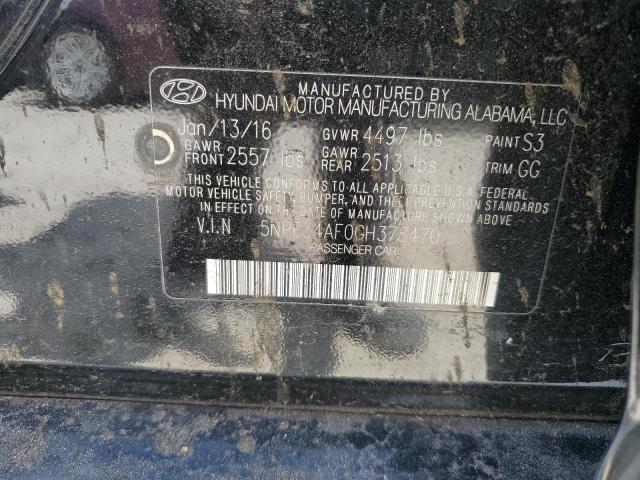 5NPE34AF0GH378470 - 2016 HYUNDAI SONATA SPORT BLACK photo 13