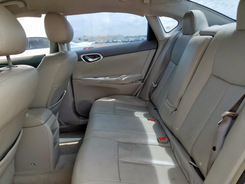 3N1AB7AP2DL719118 - 2013 NISSAN SENTRA S WHITE photo 10