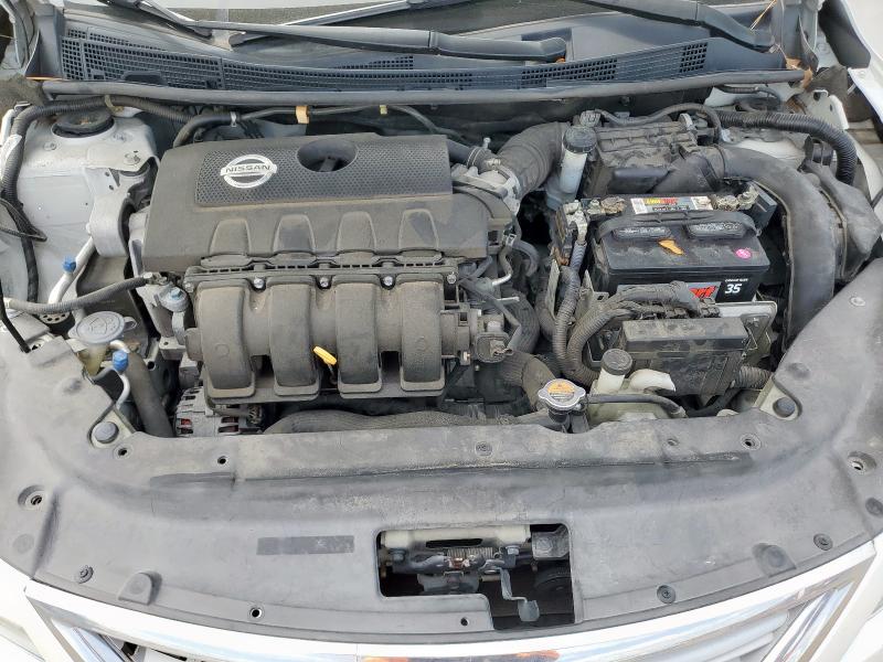 3N1AB7AP2DL719118 - 2013 NISSAN SENTRA S WHITE photo 11