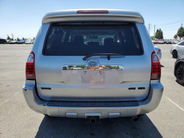 JTEBU14R770127359 - 2007 TOYOTA 4RUNNER SR5 SILVER photo 6