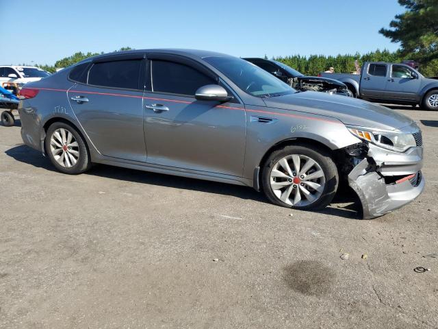 5XXGU4L35GG114844 - 2016 KIA OPTIMA EX GRAY photo 4