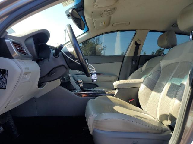 5XXGU4L35GG114844 - 2016 KIA OPTIMA EX GRAY photo 7
