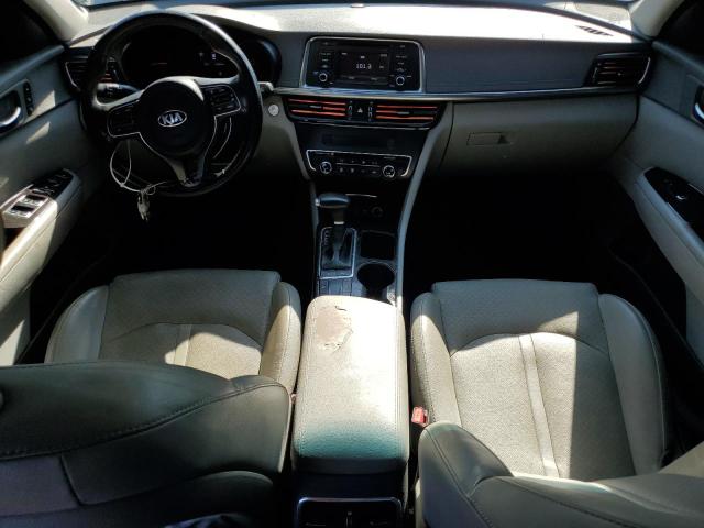 5XXGU4L35GG114844 - 2016 KIA OPTIMA EX GRAY photo 8