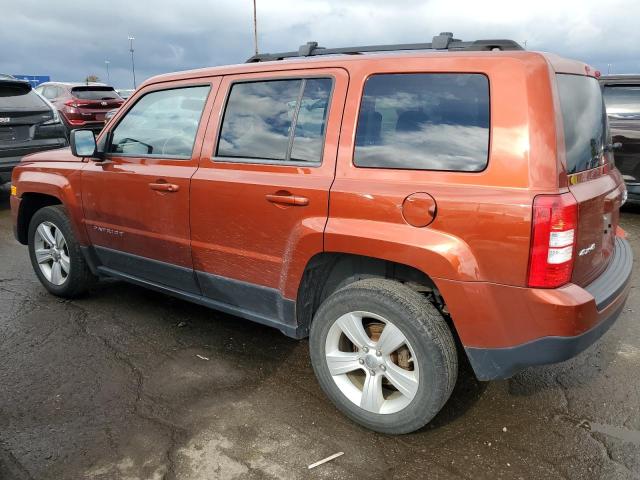 1C4NJRFBXCD608976 - 2012 JEEP PATRIOT LATITUDE ORANGE photo 2