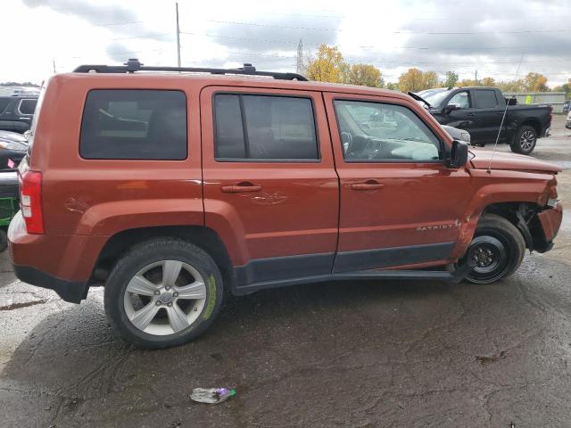 1C4NJRFBXCD608976 - 2012 JEEP PATRIOT LATITUDE ORANGE photo 3