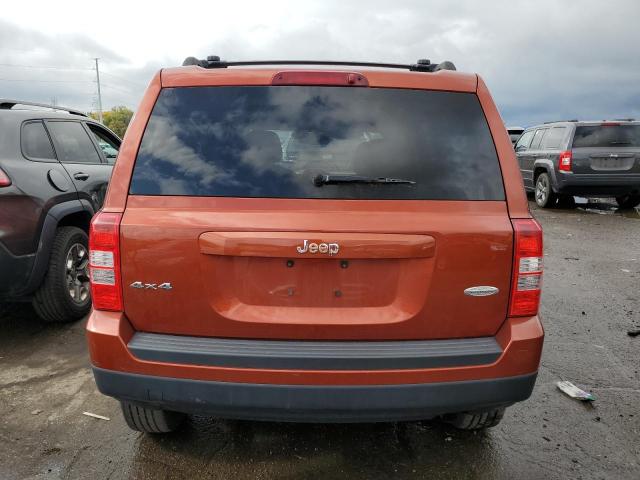 1C4NJRFBXCD608976 - 2012 JEEP PATRIOT LATITUDE ORANGE photo 6