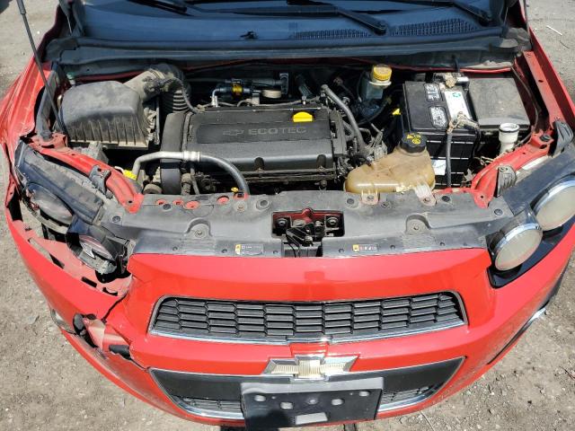 1G1JA6SH6C4201916 - 2012 CHEVROLET SONIC LT LS RED photo 11