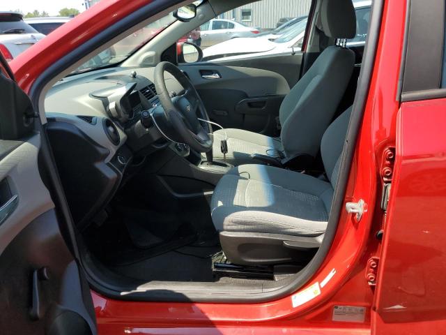 1G1JA6SH6C4201916 - 2012 CHEVROLET SONIC LT LS RED photo 7