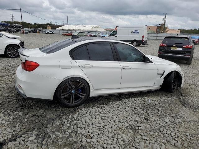 WBS3C9C51FP804753 - 2015 BMW M3 WHITE photo 3