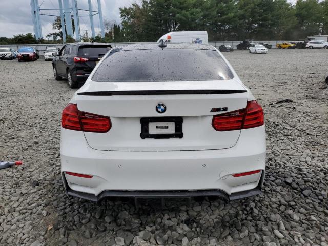 WBS3C9C51FP804753 - 2015 BMW M3 WHITE photo 6