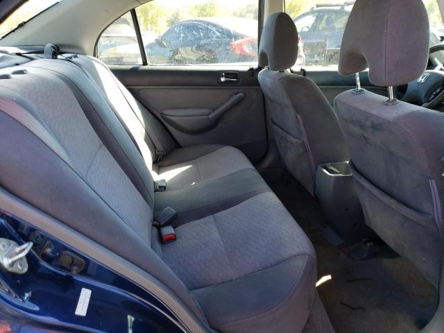 JHMES95665S003030 - 2005 HONDA CIVIC HYBRID BLUE photo 10