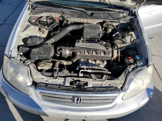 2HGEJ6613YH557208 - 2000 HONDA CIVIC BASE SILVER photo 11