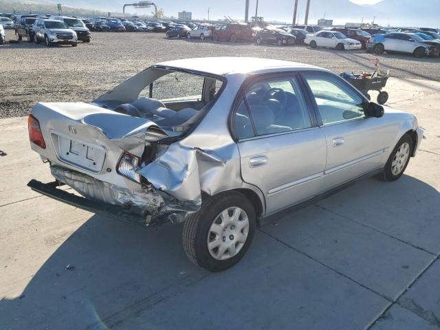 2HGEJ6613YH557208 - 2000 HONDA CIVIC BASE SILVER photo 3