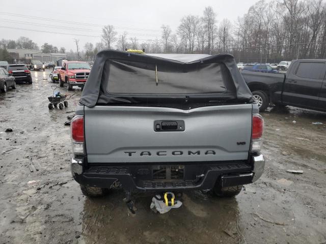 3TMDZ5BN7KM061486 - 2019 TOYOTA TACOMA DOUBLE CAB 灰色 照片 6