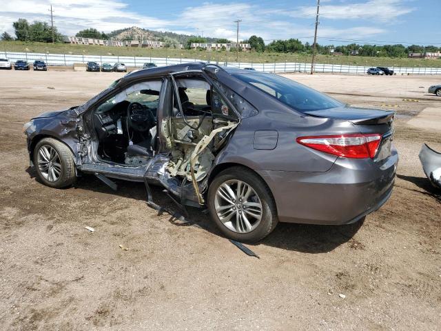 4T1BF1FK1FU101549 - 2015 TOYOTA CAMRY LE GRAY photo 2