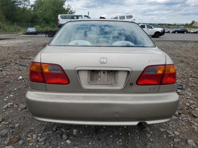 2HGEJ667XYH574799 - 2000 HONDA CIVIC LX Qızıl foto 6