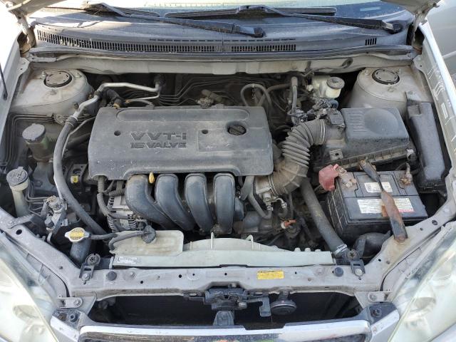 1NXBR30E17Z904093 - 2007 TOYOTA COROLLA CE فضي صورة 11