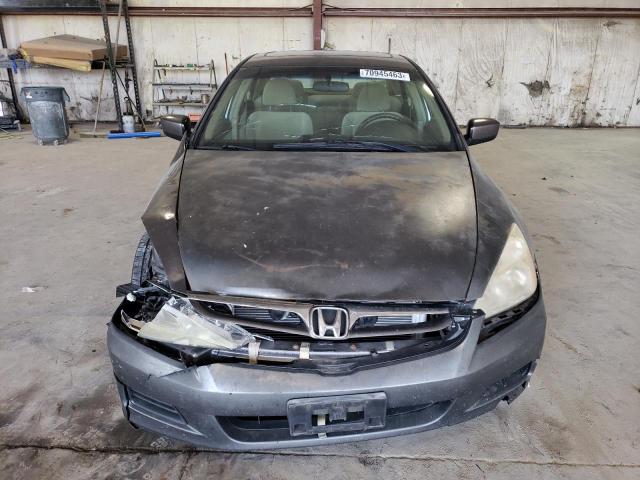 1HGCM56786A145052 - 2006 HONDA ACCORD EX GRAY photo 5