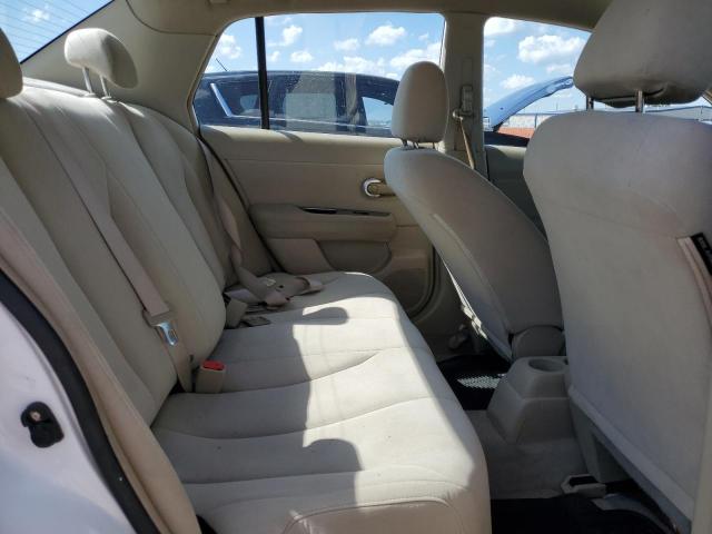 3N1BC11E29L442006 - 2009 NISSAN VERSA S WHITE photo 10