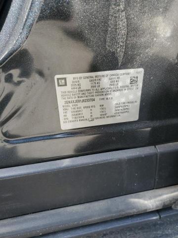 2GNAXJEV1J6233704 - 2018 CHEVROLET EQUINOX LT 石墨色 照片 13