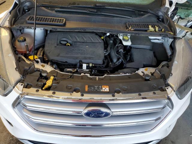 1FMCU0GD0HUB35439 - 2017 FORD ESCAPE SE WHITE photo 12