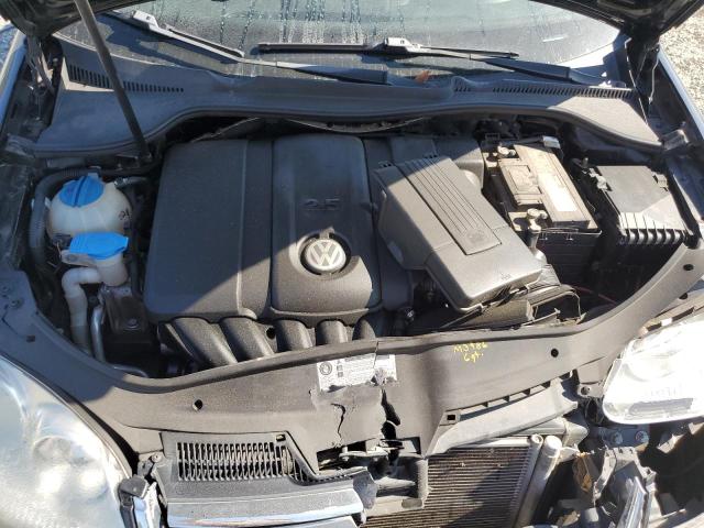 3VWRX7AJ9AM054749 - 2010 VOLKSWAGEN JETTA SE შავი ფოტო 11