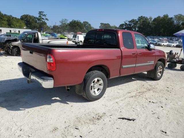 5TBRU34176S462540 - 2006 TOYOTA TUNDRA ACCESS CAB SR5 RED photo 3